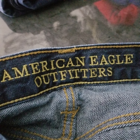 AMERICAN EAGLE | Original Straight dark wash jeans - Picture 6 of 8
